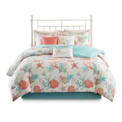 Ensemble d'édredon en satin de coton 7 pièces