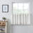 Cumberledge Striped Cotton Tailored 72'' W Cafe Curtain-436309388-436309391