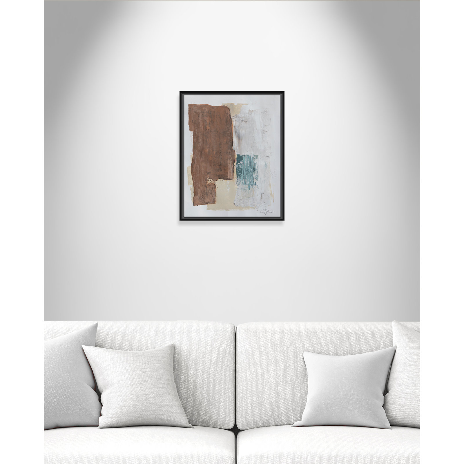 Rosena I Print, 21.5'' H x 17.5'' W x 2'' D, Black Framed