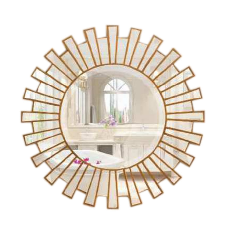 Rosia Flat Solid And Engineered Wood Mirror
