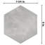 Carreau de porcelaine Horizon Hex 7-3 / 4 "x 9"-74909485