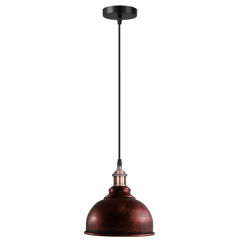 Barone 1 - Light Rustic Red Pendant