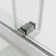 67'' - 72" W x 76'' H Double Sliding Frameless Shower Door