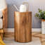Table basse cylindrique à motifs - multifonctionnelle