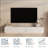 Floating TV Stand Wall Mounted with 16 Color LEDs,67" Modern TV Stand, Floating TV Cabinet Entertainment Center for 55 60 65 Inch-708934097-704842788