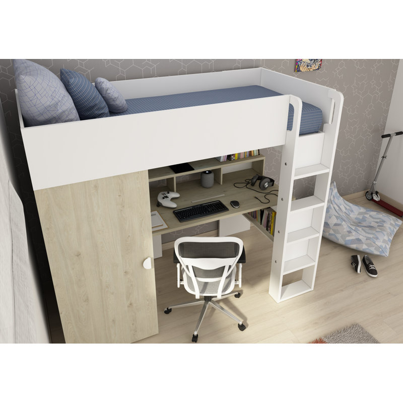 European Single (90 X 200 Cm) High Sleepers Bed Frame