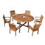 Leveb Outdoor 9 - Piece Teak Dining Set-1413991359-1413991347