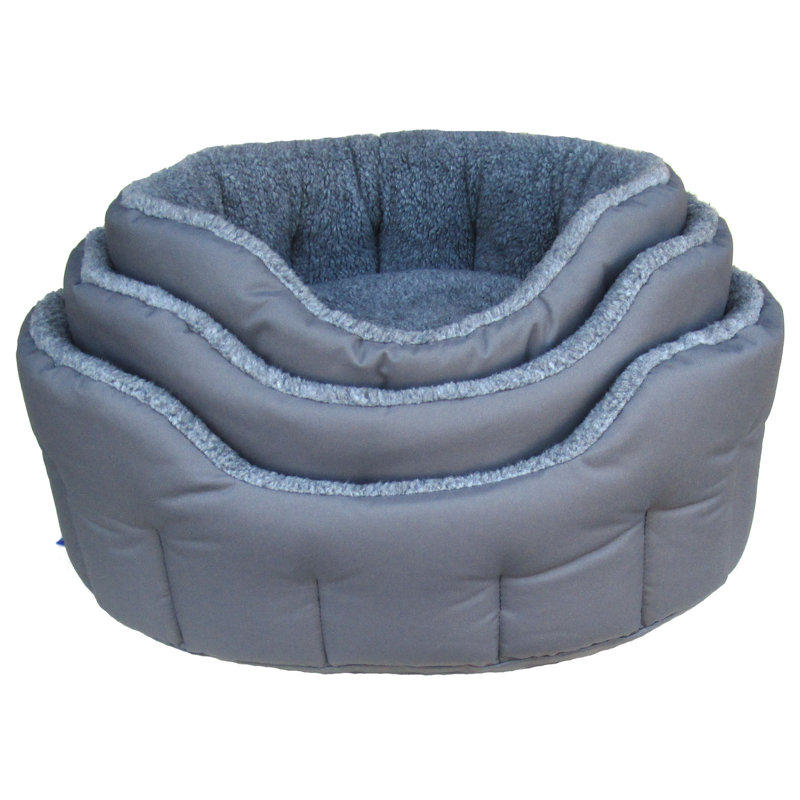 Comeau Polyester Pet Bed, Grey, 24 H x 76 W x 64 D cm