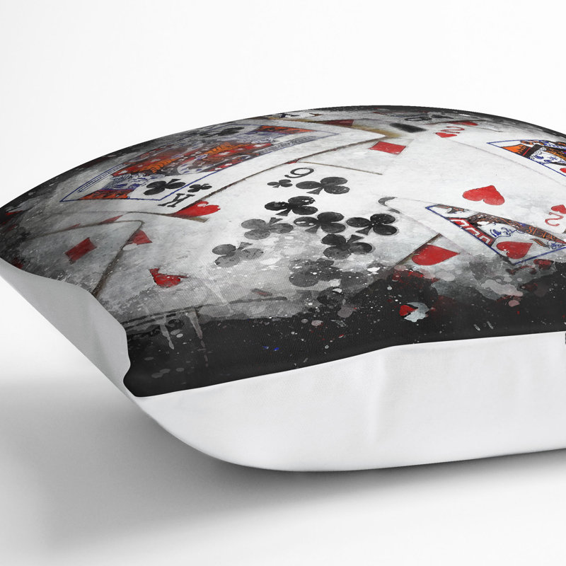 Square Throw Cushion, White, 55cm H x 55cm W x 20cm D