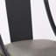 Tabouret de bar pivotant 30 po gris