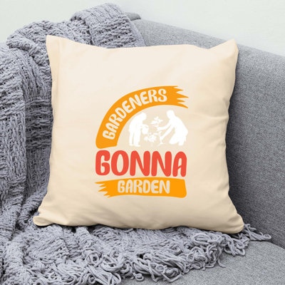 Polyester/Polyester Blend Reversible Throw Pillow