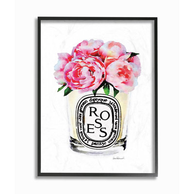 « mode motif rose fleur rose glass », art textuel