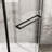 Goodyo Neo-Angle Frameless Shower Door 36 In. D X 36 In. W X 72 In. H Corner Shower Enclosure With White Acrylic Shower Base Combo, Pivot Shower Door-116077726