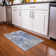 Machine Washable Indoor/Outdoor Claudian ACN1632 Denim Rug