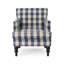  Fauteuil club Harrison Blue Buffalo
