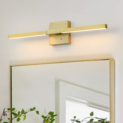 Dimmable Rechargeable Battery LED Linear Wall Light With Remote Control