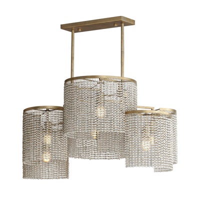 Luminaire suspendu fantaisie à 6 lumières Ilowell