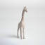 Boulders Handmade Giraffe Decorative Object