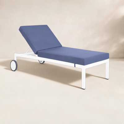 Sumner 28" Patio Chaise Lounge