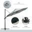 Nasiba 300cm Lighted Cantilever Parasol