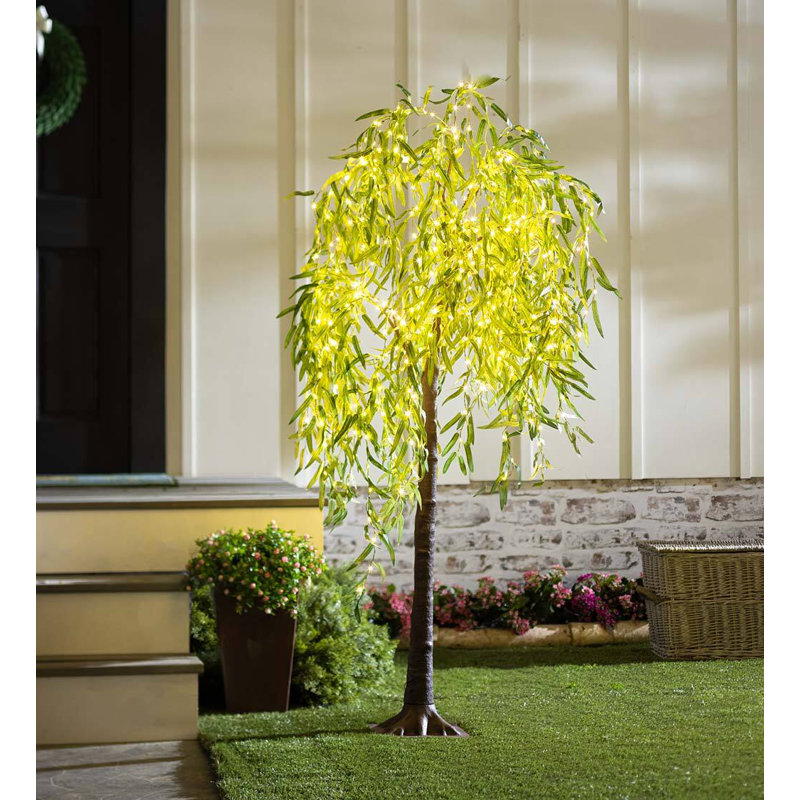 Artificial Willow Tree, 72" H x 46" W x 46" D