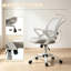 Chaise de bureau pivotante et réglable avec accoudoirs