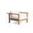 Maro Teak 7 - Person Patio Conversation Set with Cushions-16818390-36210408
