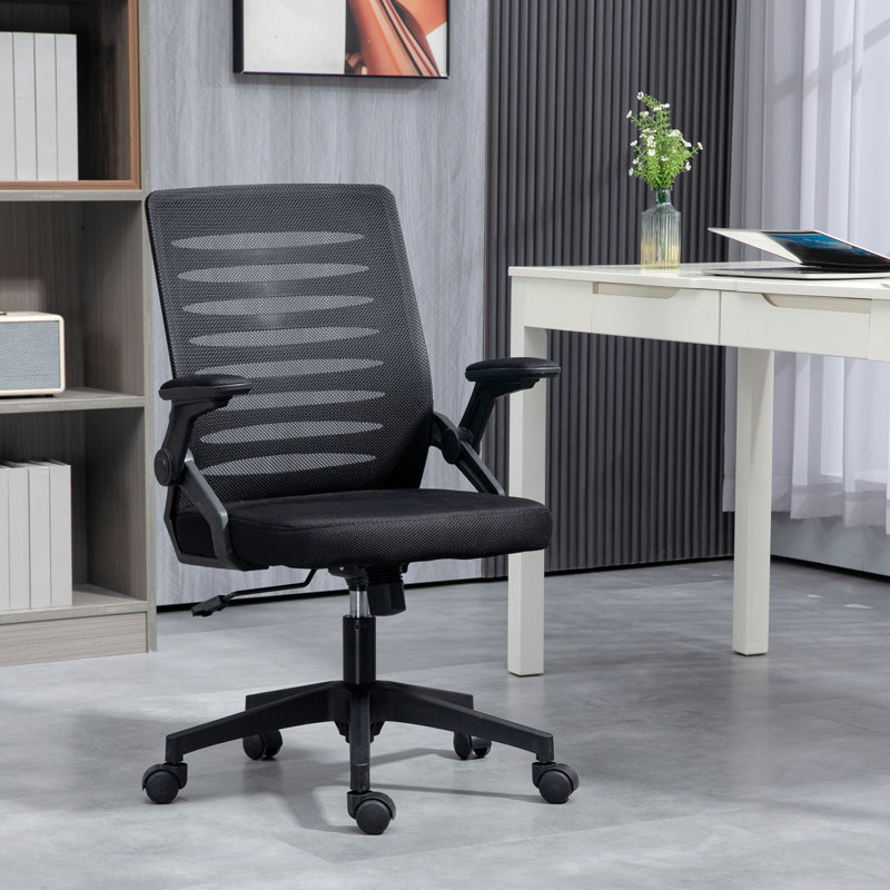 Office Chair, Black, Black