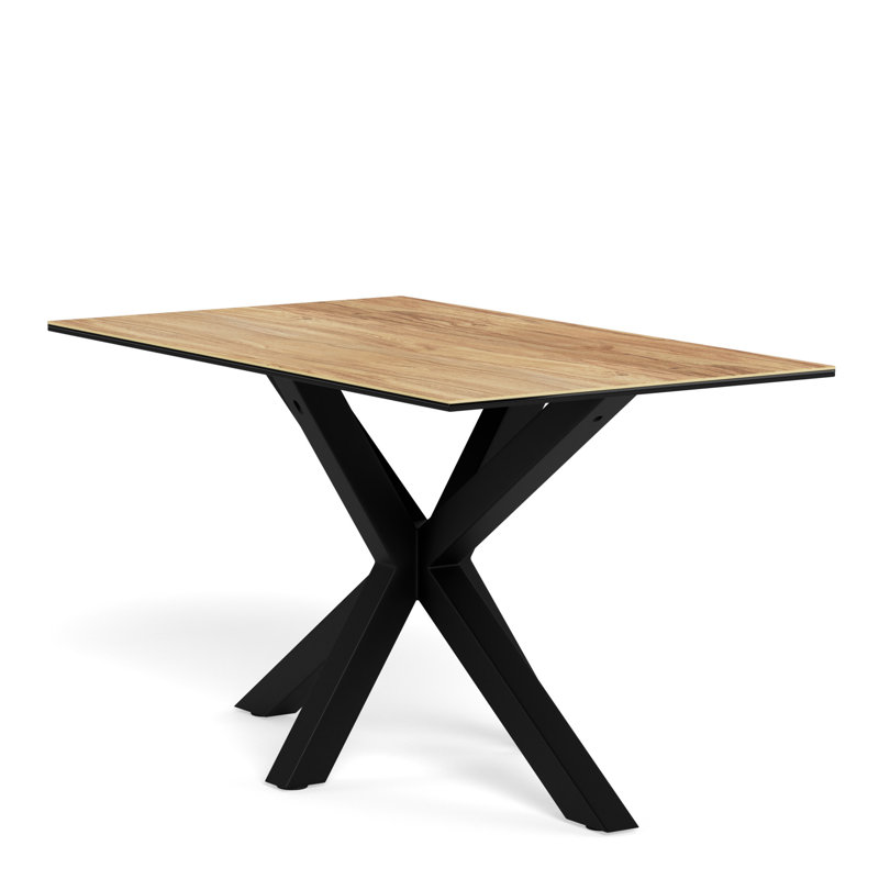 Heaven Dining Table, Brown / Black