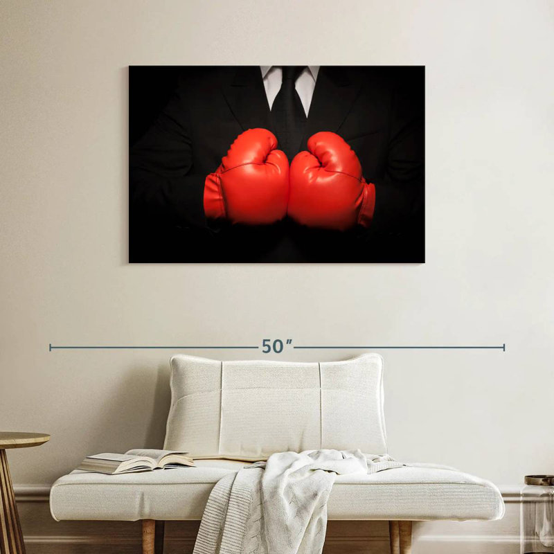 Boxer homme d'affaires Sireci, H 26 po x l 39 po