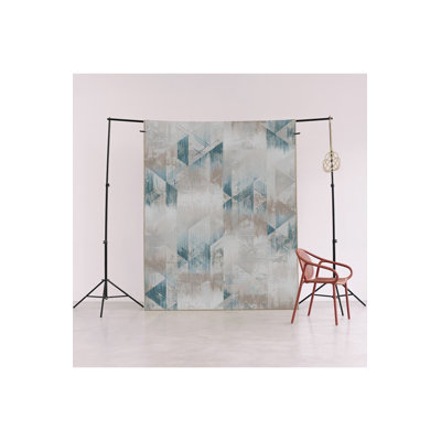 Beige Geometric Abstract Gradient Pattern Modern Decorative Rug Machine Washable