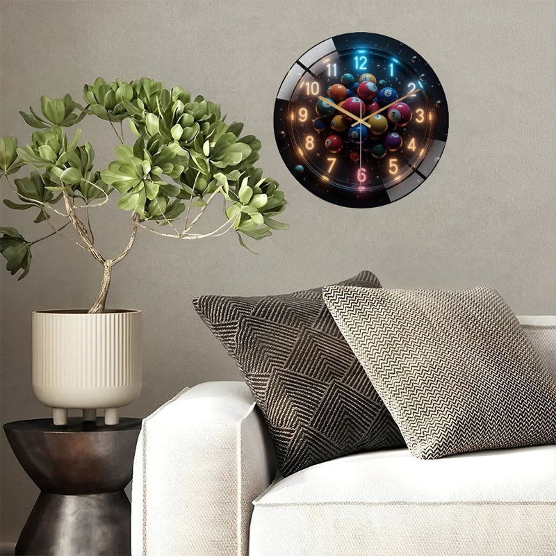 Horloge murale 12 po