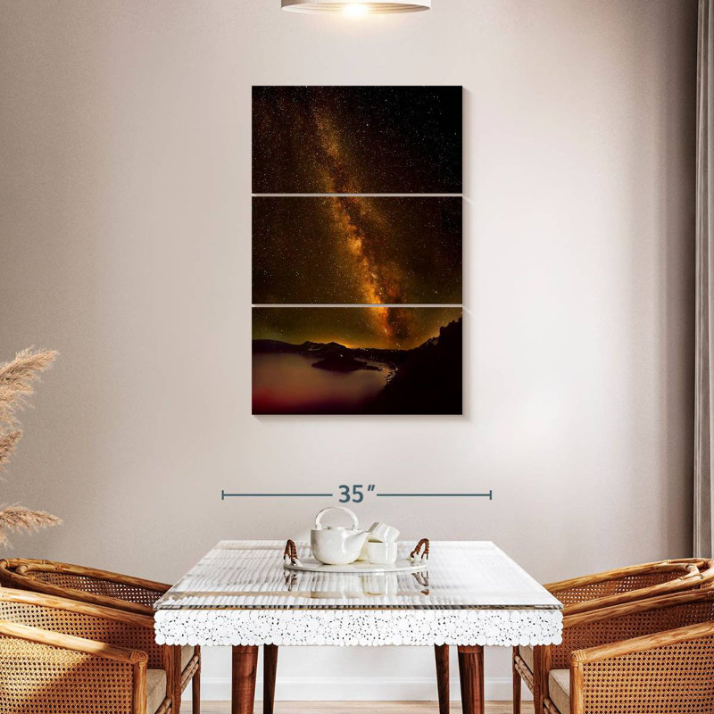 Oberle Crater Lake Milky Way, 45" H x 28" W