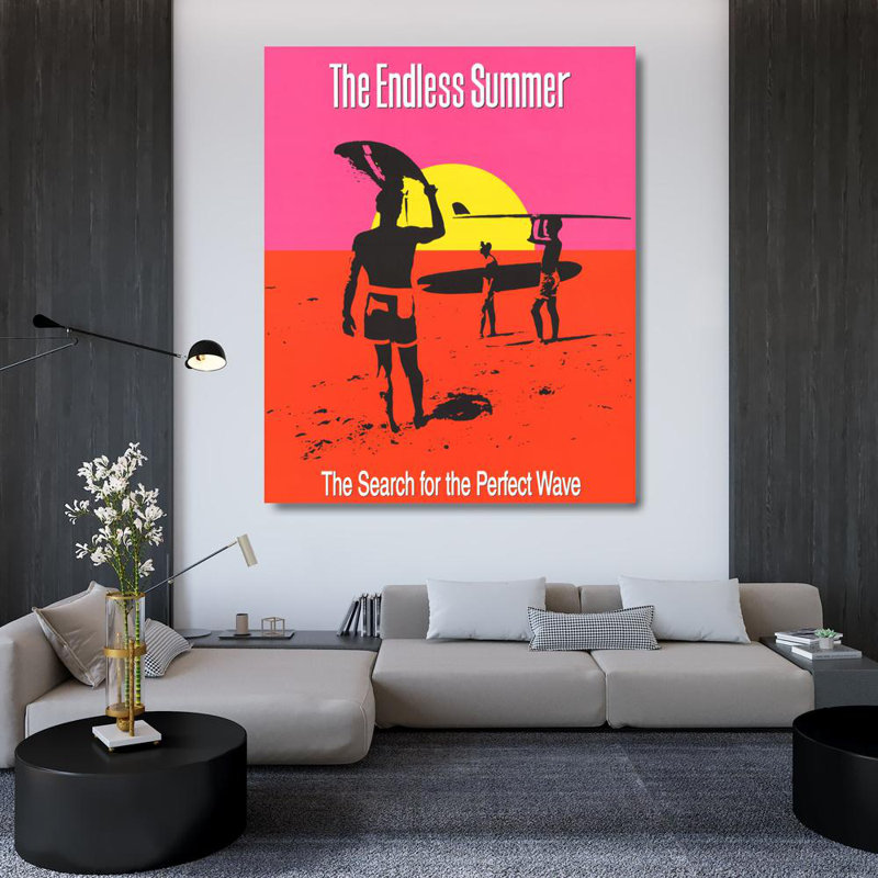The Endless Summer, 44" H x 36" W