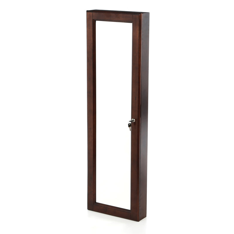 Piqua Mirror, Warm Walnut