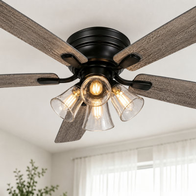 132.08 cm Ceiling Fan with Light Kit