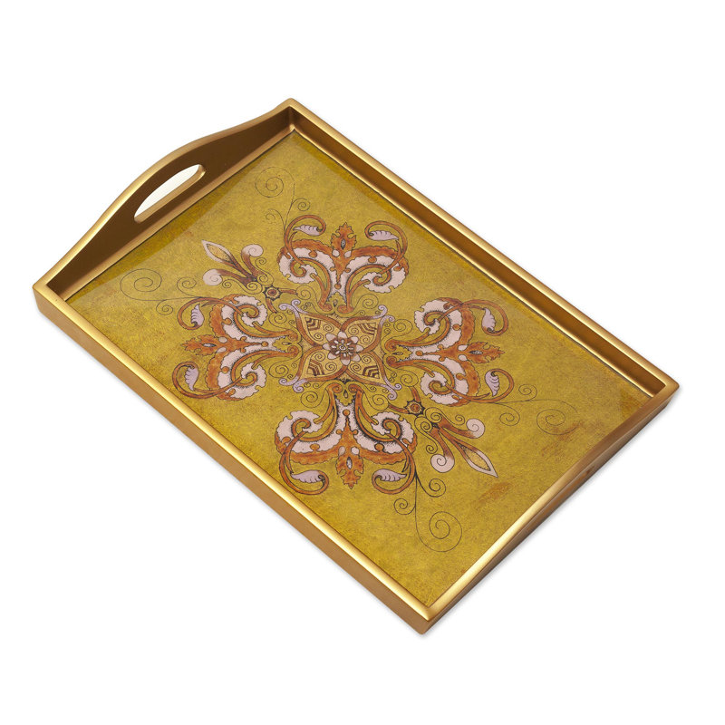 Plateau de verre Regal Petals