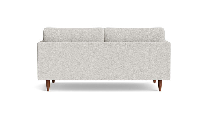 Skinny Fat Loveseat (70"), Performance Velvet - Denim, 70" W