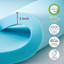 Surmatelas double en mousse viscoélastique 3 pouces, mousse viscoélastique gélifiée rafraîchissante 2 pouces et surmatelas en duvet synthétique 1 pouce-365038972