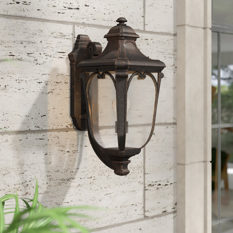 Trafalgar Outdoor Wall Lantern, Museum Black, Incandescent, No