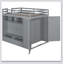 Loft Bed With Drawers, Shelves And Light-489202446