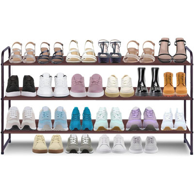 24 Pair Shoe Rack