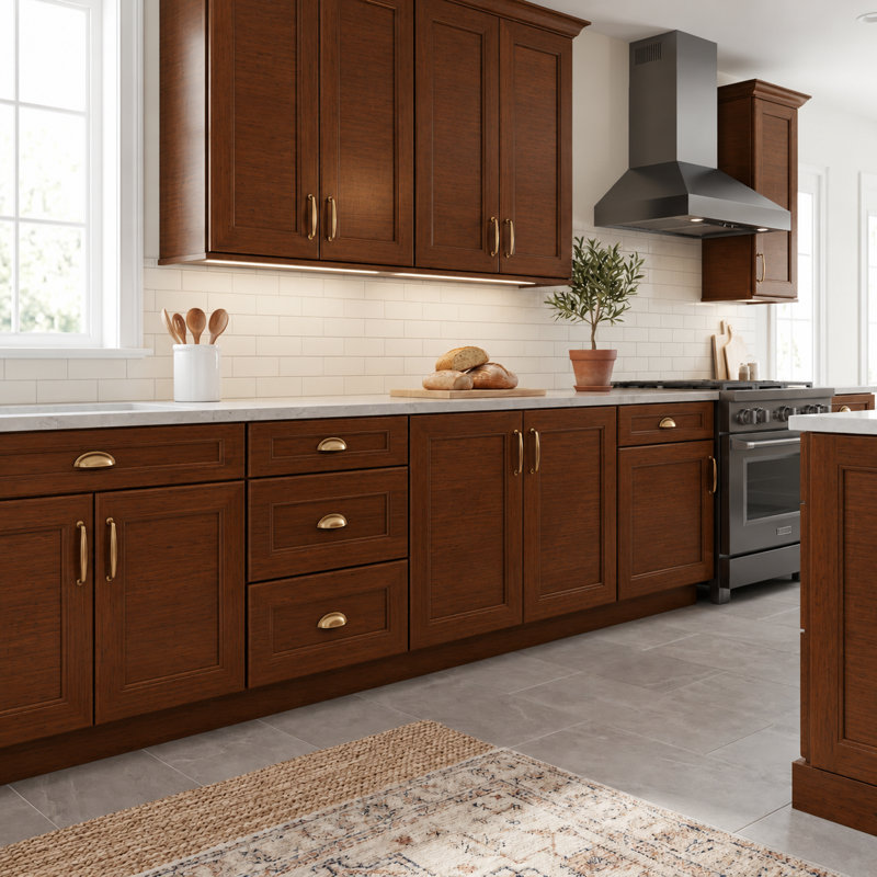 Dwelling Full Access Finish Chip, Sienna, Maple