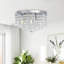 Lustre 5 lumières en cristal 15 "Glam-405298218