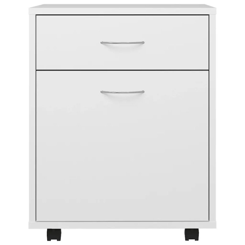 Giulianna 1 -Drawer Filing Cabinet, White