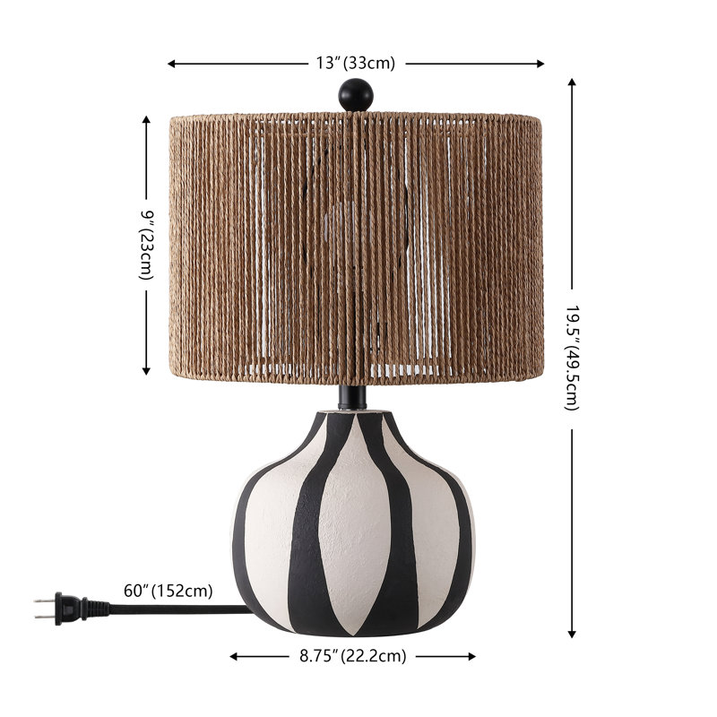 Lampe de table 19,5 pouces Devi