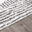 Tapis gris à poils longs Anzio-203150549