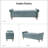 Georgia 58.5'' W  Traditional Classic Storage Bench with Solid Wood Legs and Nailhead Trim-1376251645