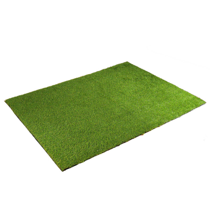 Tapis intérieur / extérieur réaliste gazon artificiel, Rectangle 6 pi x 9 pi