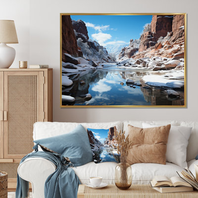 " Canyon Winter Serenitys Embrace II "